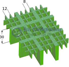 Tramex Altura 30 micromalla 8x8