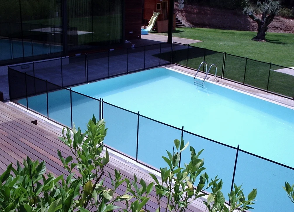 Valla desmontable para piscinas de seguridad para niños - Naturclara