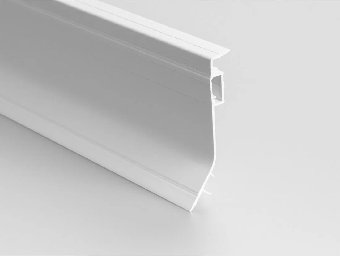 Zócalo-Rodapie Forma de 100 mm en PVC - Caja de 42 ml