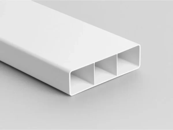 Tubo Rectangular de 140x40x2 mm de PVC