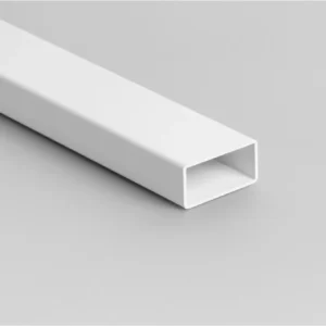 Tubo Rectangular de 50x25 mm en PVC